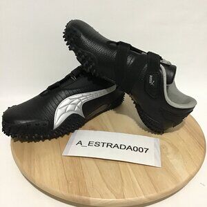 Unisex A$AP Rocky X Puma Mostro Black Leather Croc Sneakers M 9.5 / W 11.0